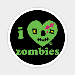 I LOVE ZOMBIES Magnet